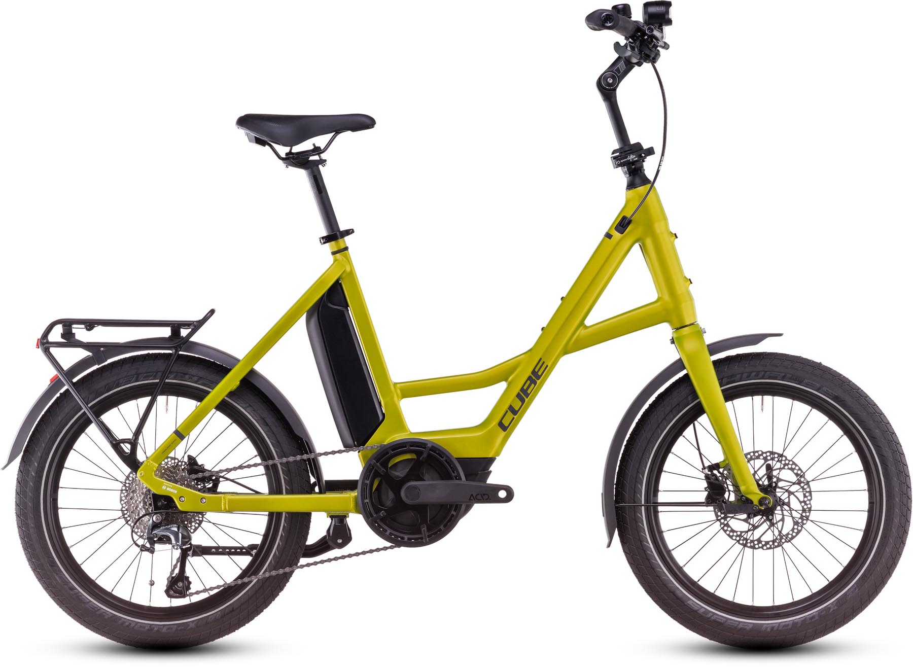 Cube Compact Hybrid 500 lizard n reflex 2025 - Bicicleta-Eléctrica compacta