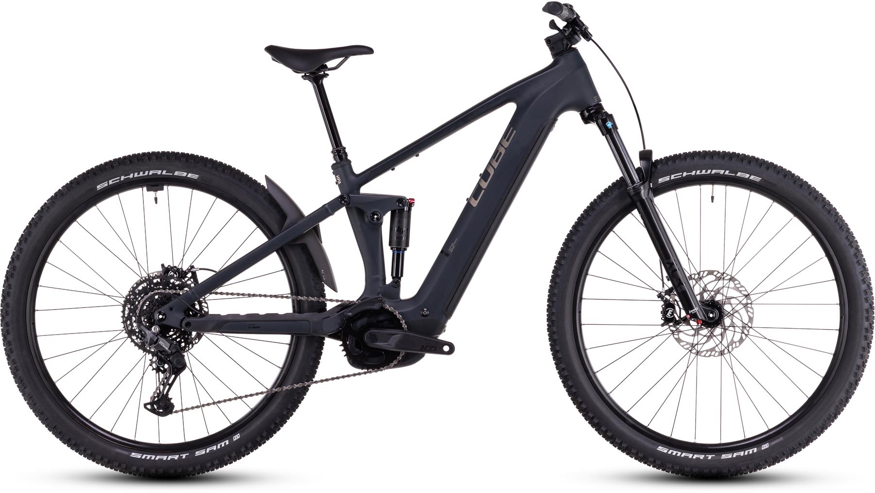 Cube Stereo Hybrid ONE22 Pro 800 night n chrome 2025 - MTB-Eléctrica Doble Suspensión