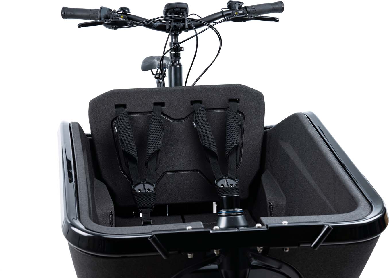 Cube Banco CARGO negro (sin cinturones de seguridad)
