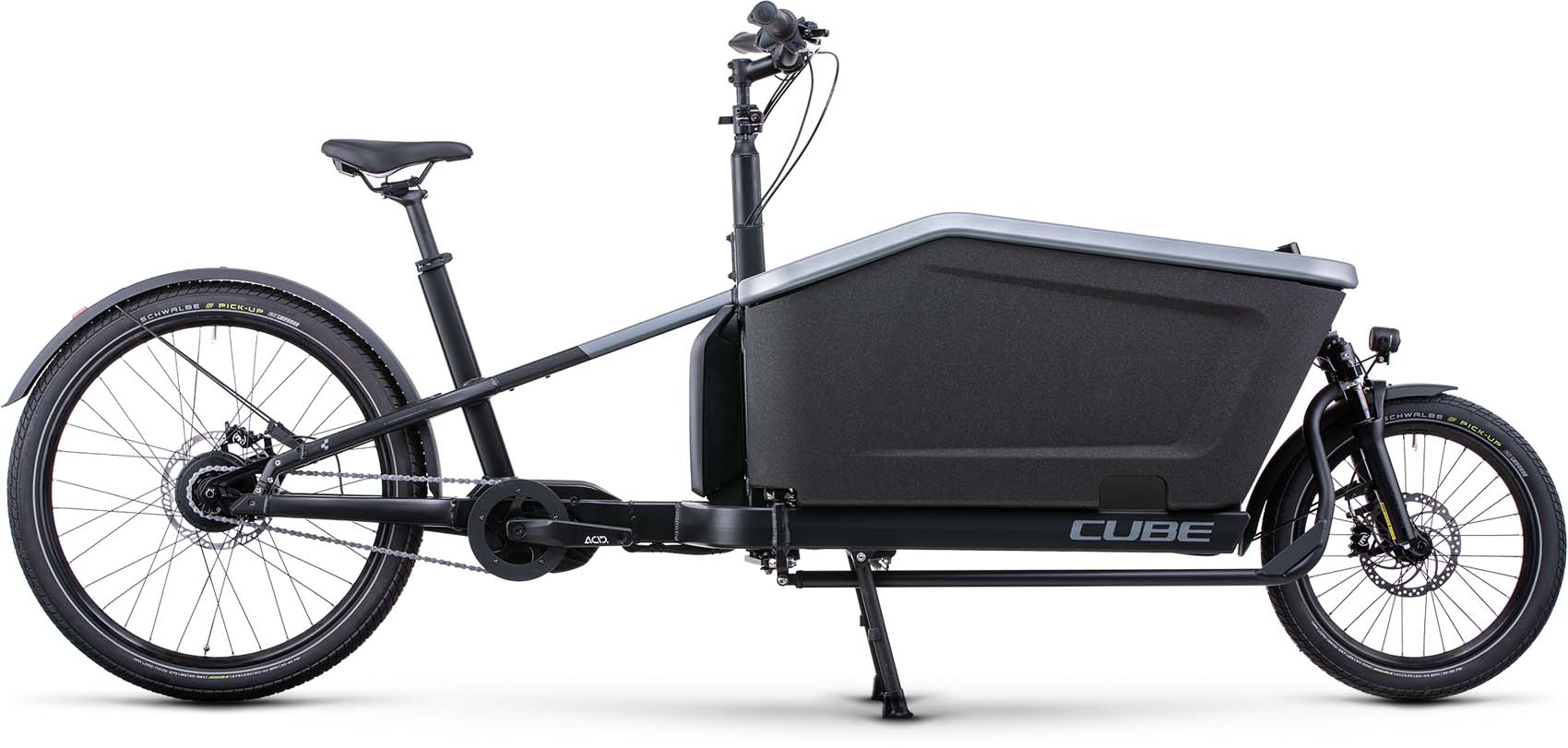Cube Cargo Dual Hybrid 1000 flashgrey n black 2023 - MTB-Eléctrica