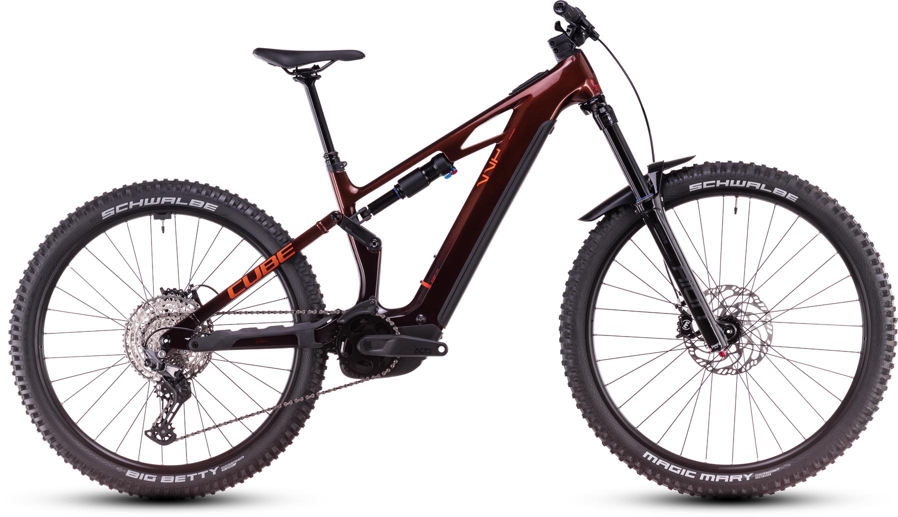 Cube Stereo Hybrid ONE77 HPC Race 800 liquidorange n orange 2025 - MTB-Eléctrica Doble Suspensión