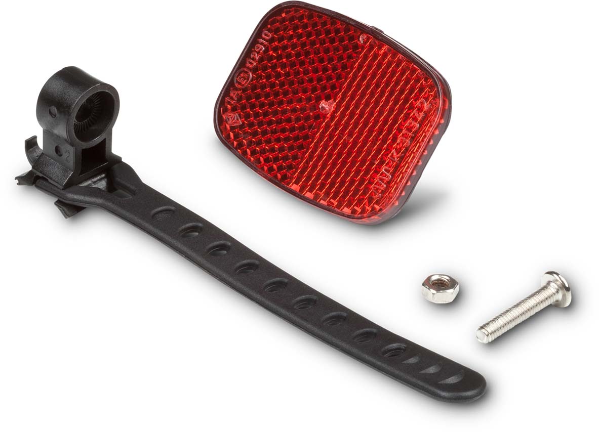 RFR Tiendas de sillín reflector trasero rojo