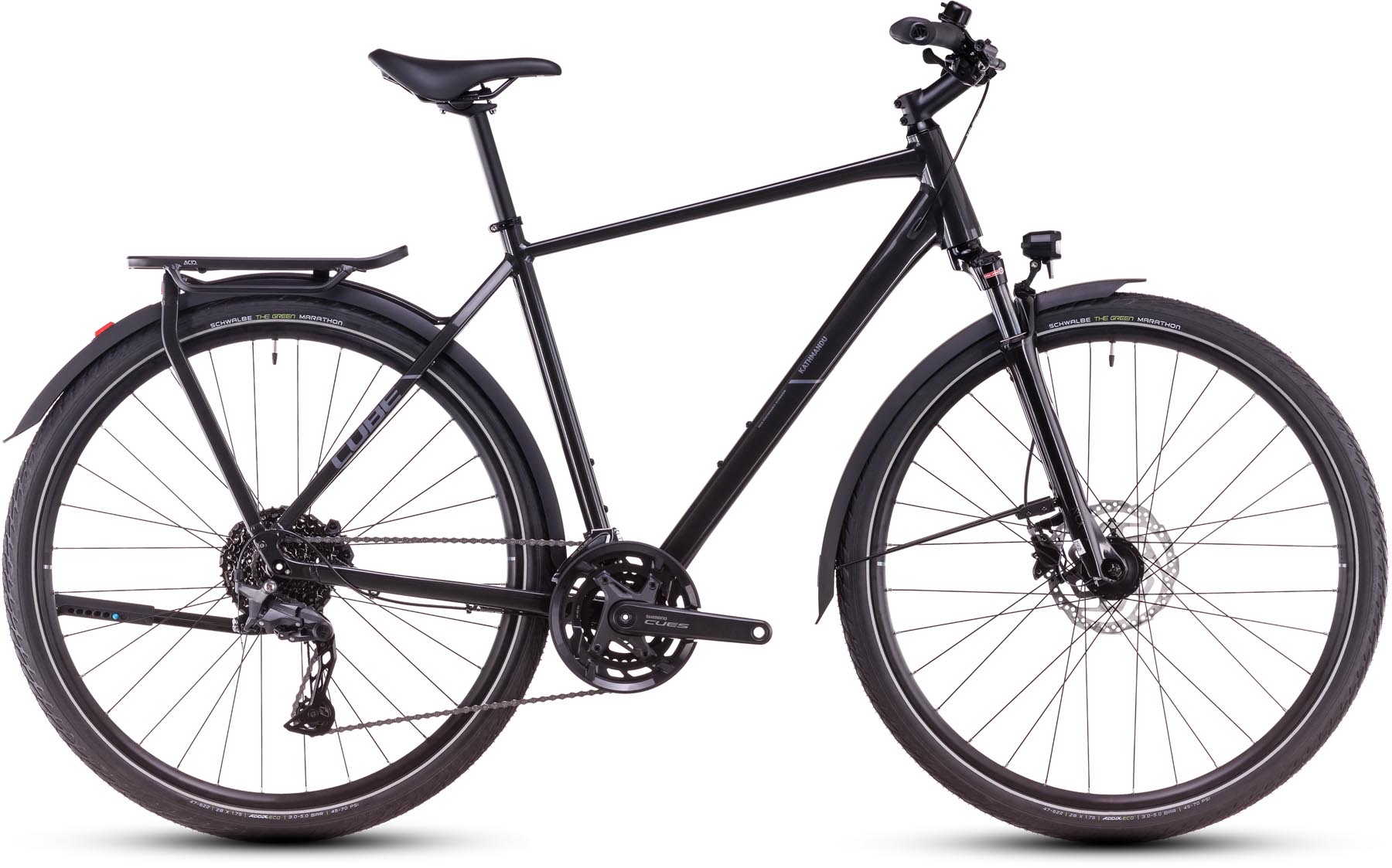 Cube Kathmandu Pro grey n lunar 2025 - Bicicleta Trekking Hombres