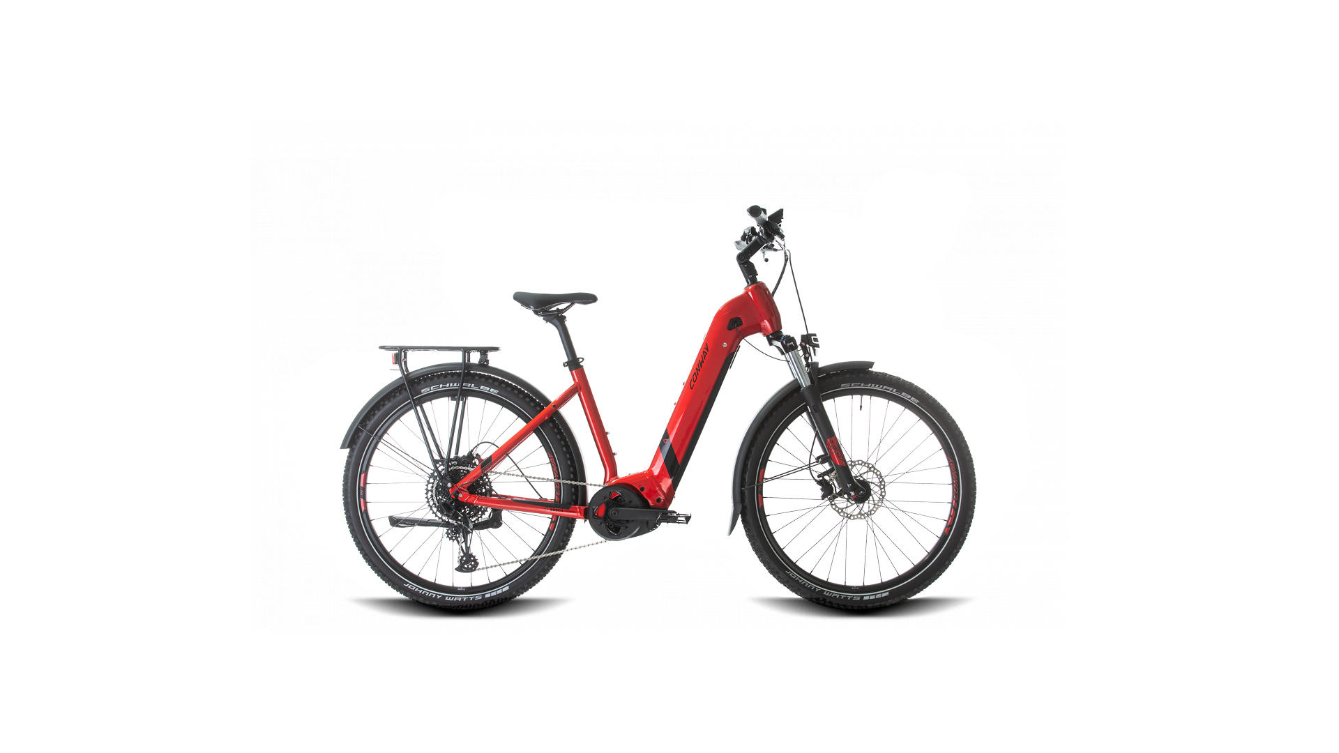 Conway Cairon C 3.0 625Wh red metallic / black metallic 2024 - MTB-Eléctrica Rígida Acceso Fácil