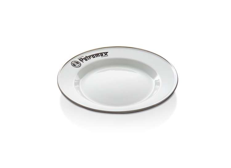 Petromax Plato esmaltado blanco (2 piezas en un juego)