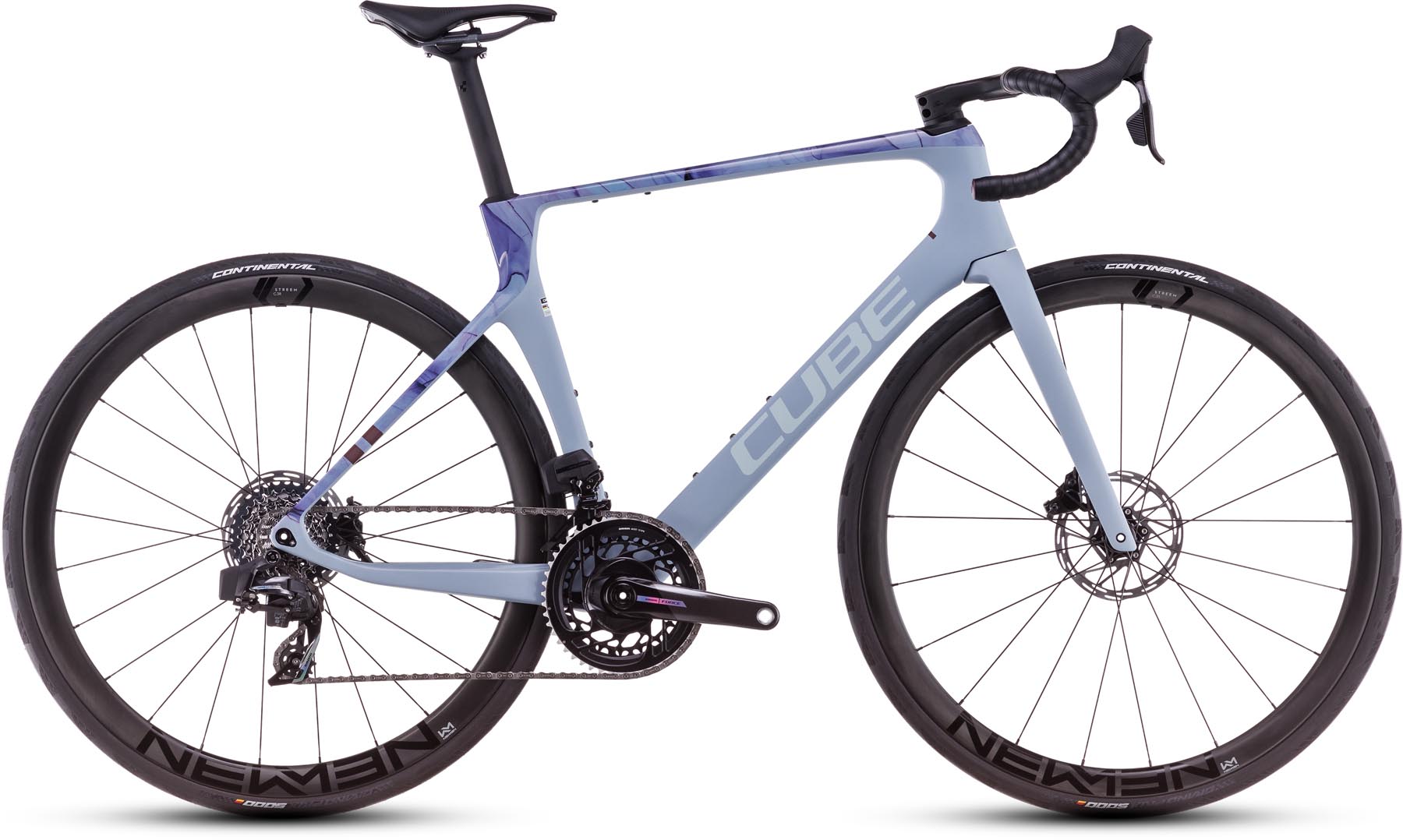 Cube Agree C:62 SLX pigeonblue n art 2025 - Bicicleta de Carrera Carbono