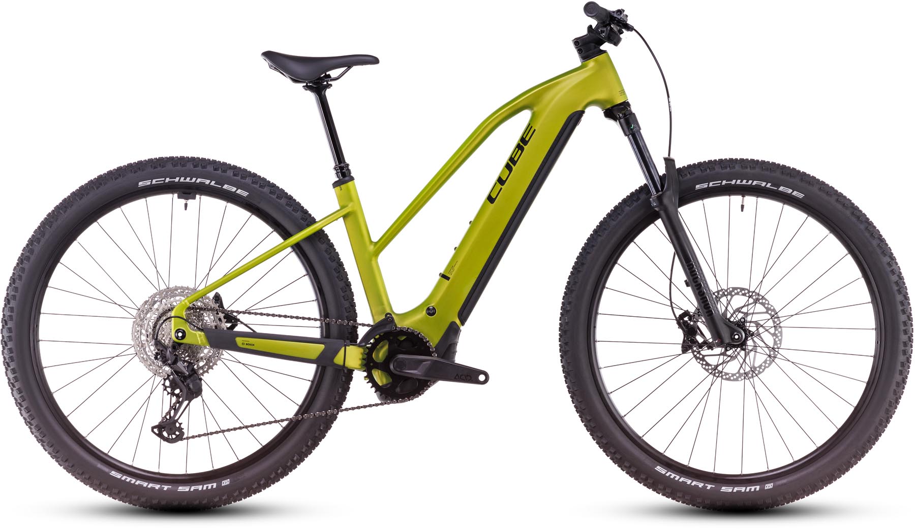 Cube Reaction Hybrid Race 800 lizard n black 2025 - MTB-Eléctrica Rígida Damas