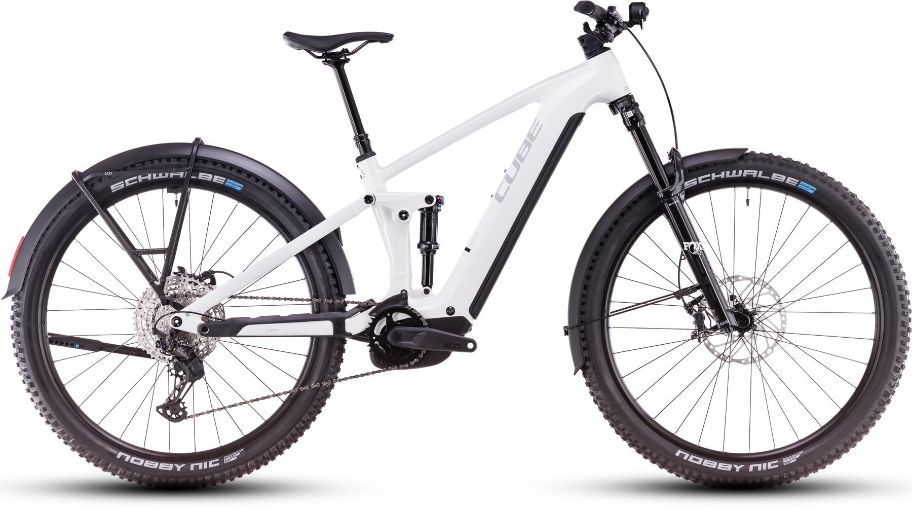 Cube Stereo Hybrid ONE44 EXC Allroad 800 metallicwhite n black 2025 - MTB-Eléctrica Doble Suspensión