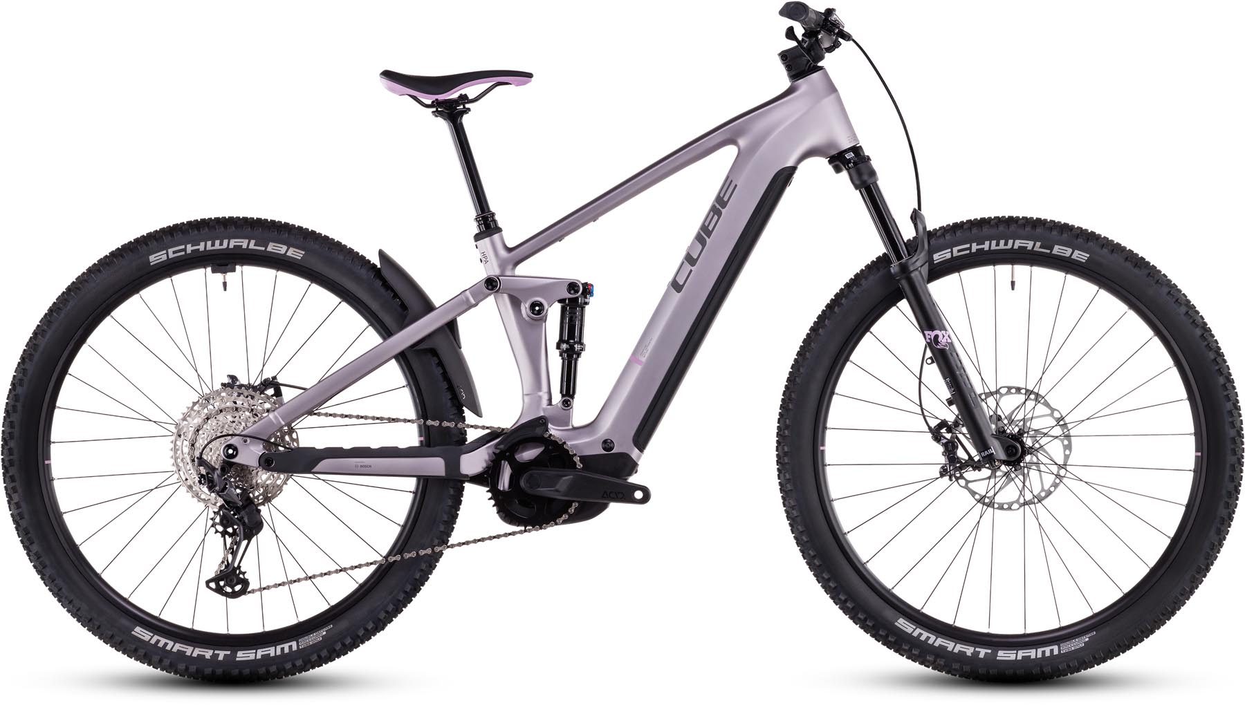 Cube Stereo Hybrid ONE22 SLX 800 lilacbreeze n reflect 2025 - MTB-Eléctrica Doble Suspensión