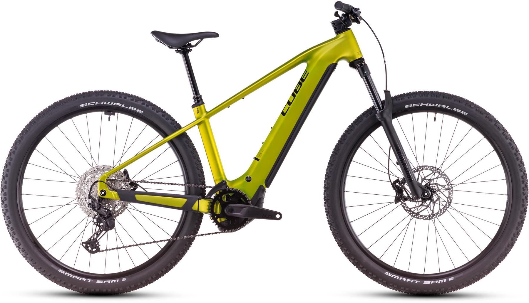 Cube Reaction Hybrid Race 800 lizard n black 2025 - E-Bike Hardtail Mountainbike - Lackschaden