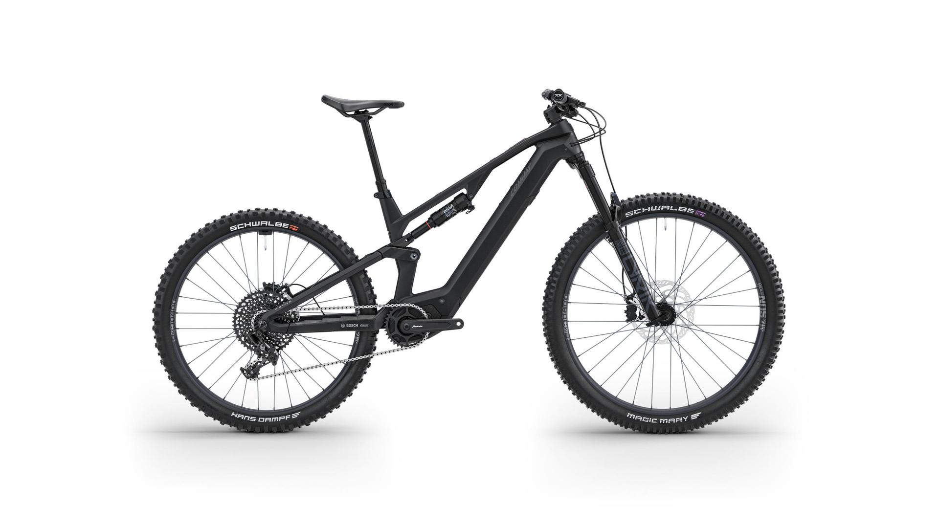 Conway Ryvon ST 4.0 Full Suspension carbon matt / black 2025 - MTB-Eléctrica Doble Suspensión