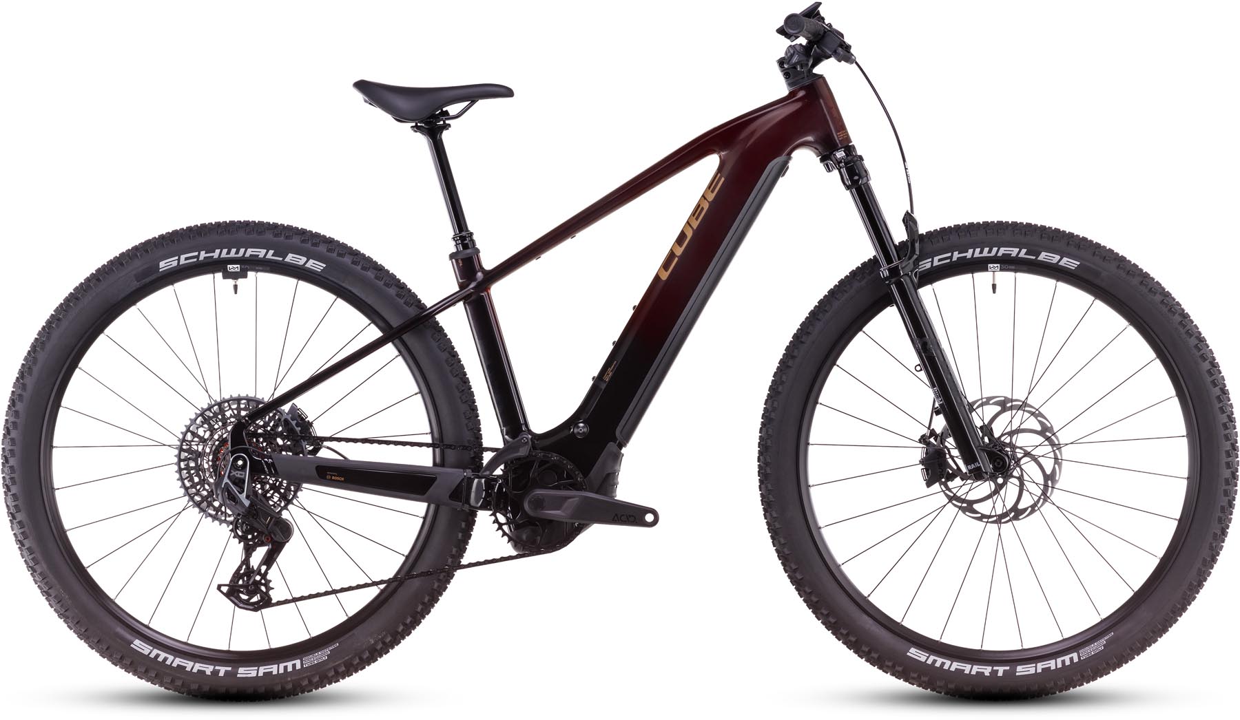 Cube Reaction Hybrid SLT 800 solareclipse n bronze 2025 - MTB-Eléctrica Rígida