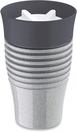 Koziol Vaso termo Safe To Go, plástico - 0,4 litros