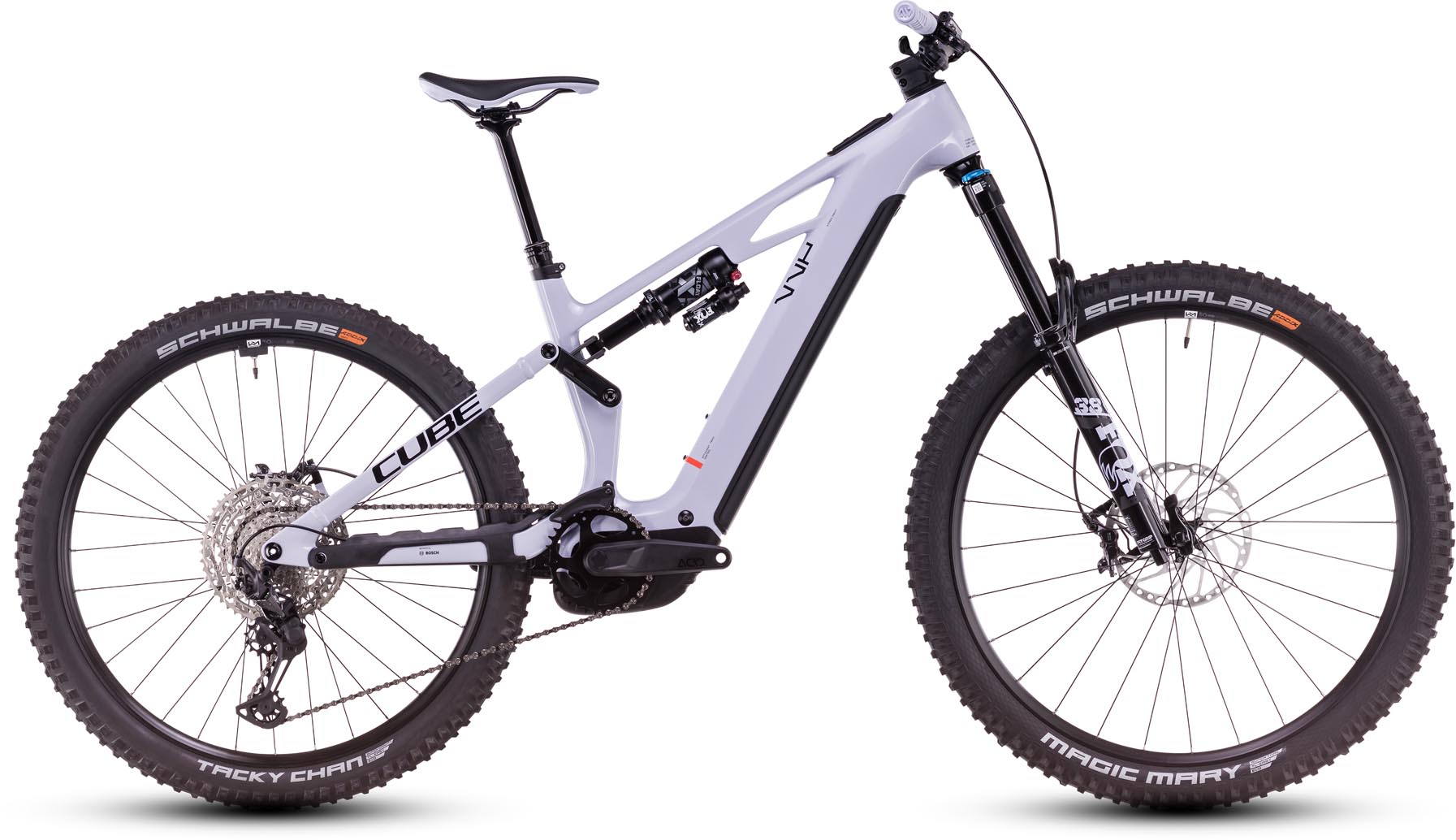Cube Stereo Hybrid ONE77 HPC SLX 800 cyclamen n black 2025 - MTB-Eléctrica Doble Suspensión