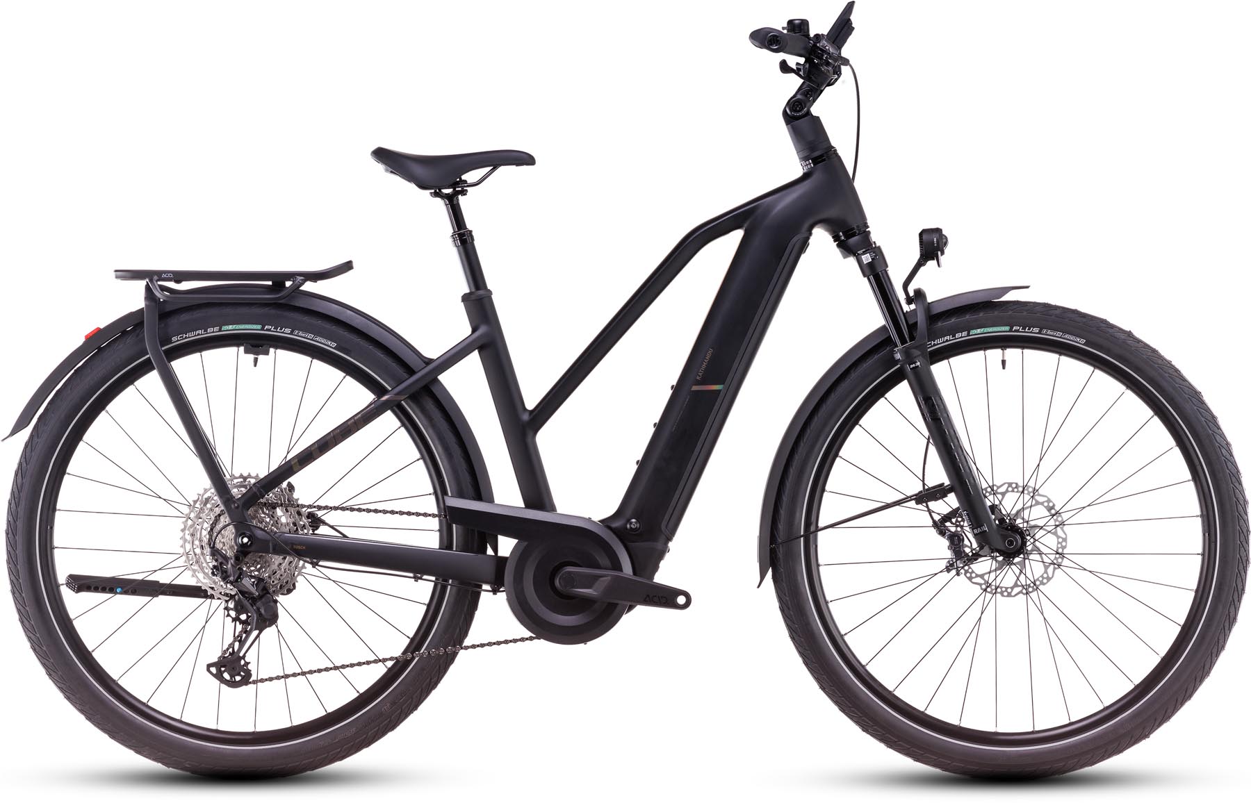 Cube Kathmandu Hybrid EXC 800 black n prism 2025 - Bicicleta-Eléctrica Trekking Damas