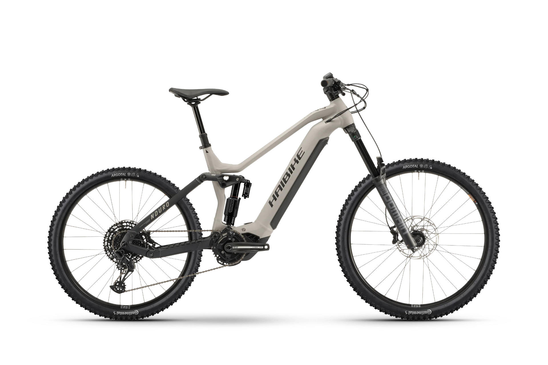 Haibike Nduro 6 Matte Urban Grey Black 2025- MTB-Eléctrica Doble Suspensión