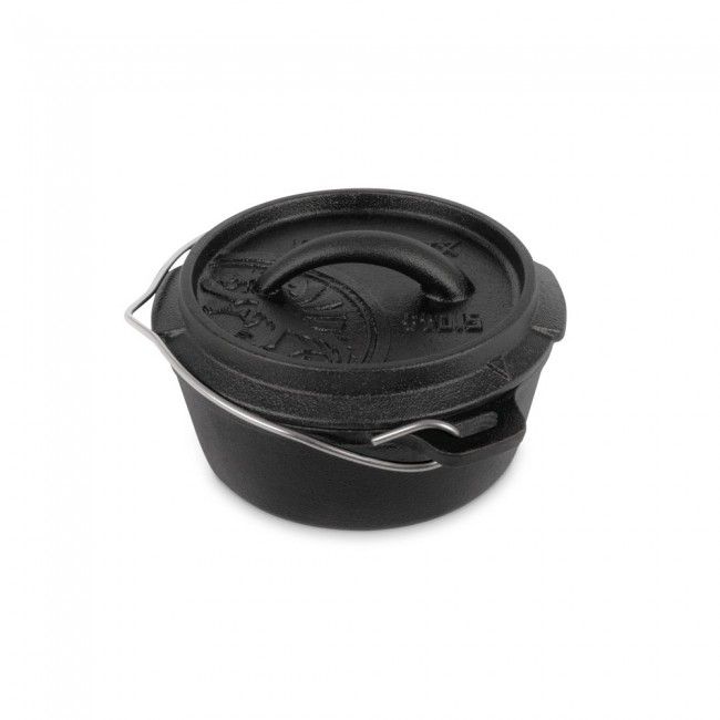 Petromax Olla de fuego ft0.5-t fondo plano (Dutch Oven)