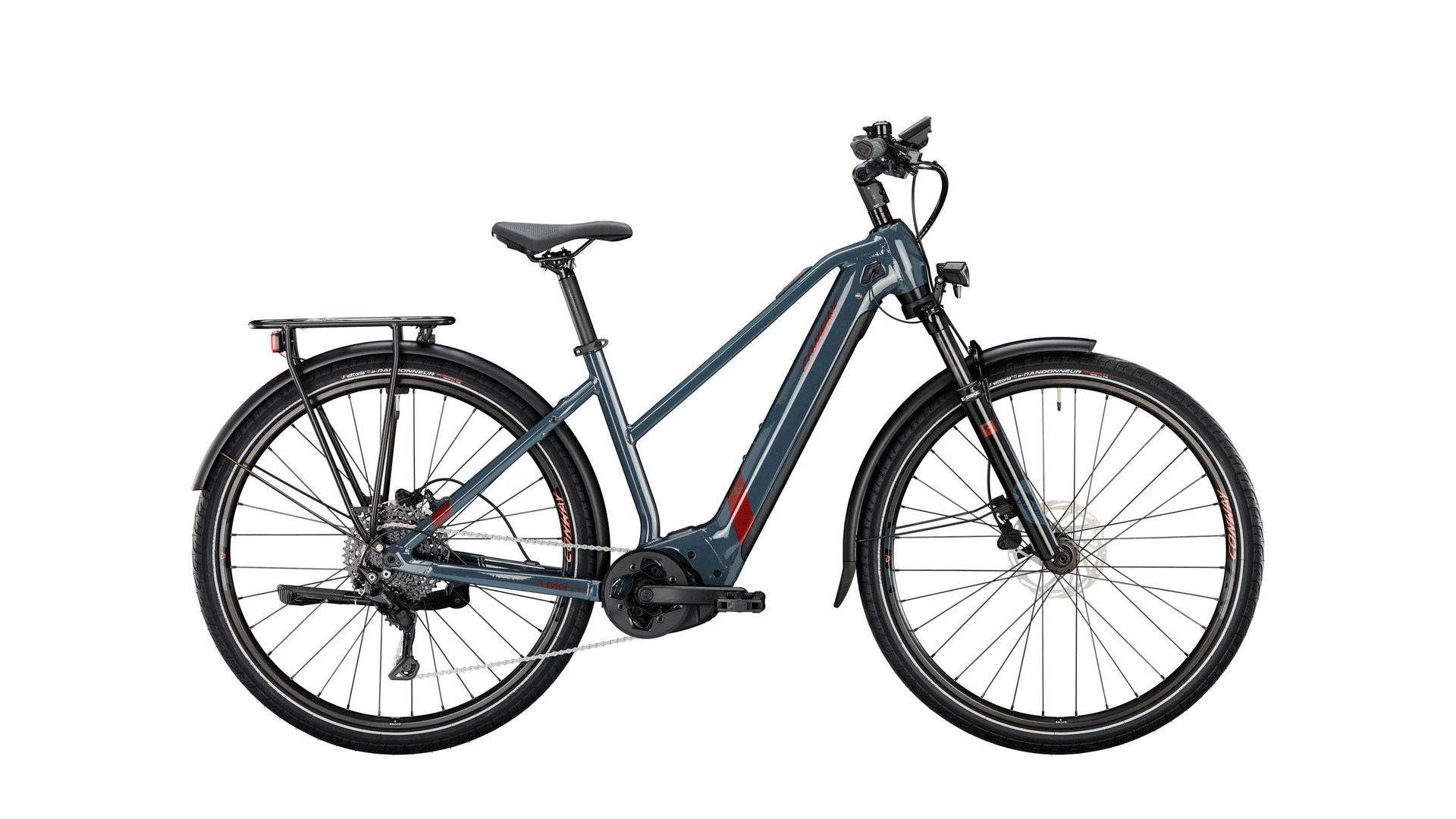 Conway Cairon T 3.0 625Wh anthracite / copper metallic 2024 - Bicicleta-Eléctrica Trekking Damas