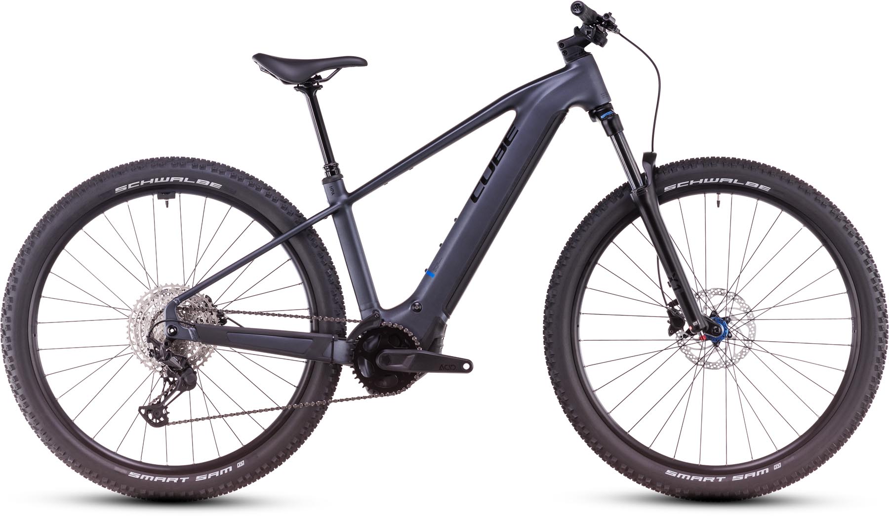 Cube Reaction Hybrid Pro 800 metallicgrey n black 2025 - MTB-Eléctrica Rígida