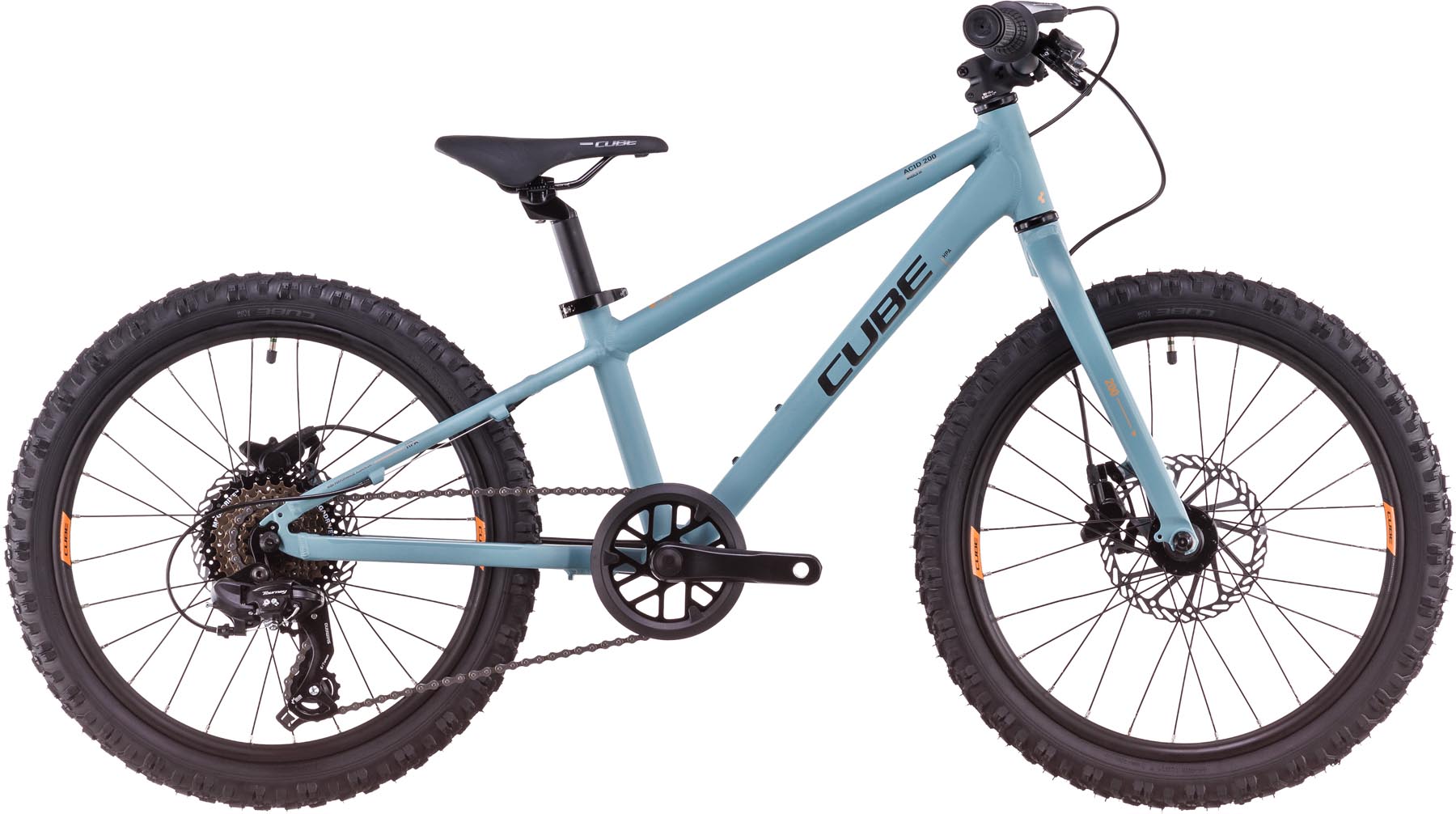 Cube Acid 200 Disc tealblue n orange 2025 - Bicicleta Niños 20 Pulgadas