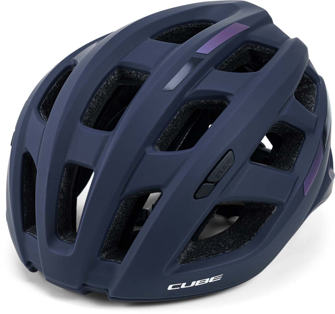 CUBE Casco ROAD RACE Teamline - blue'n'mint