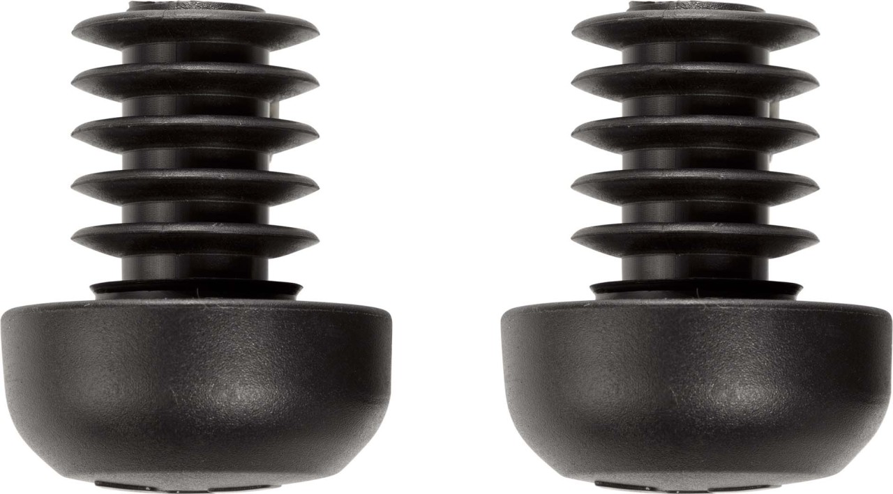 Cube Natural Fit Tapón para diámetro interior de manillar grande negro