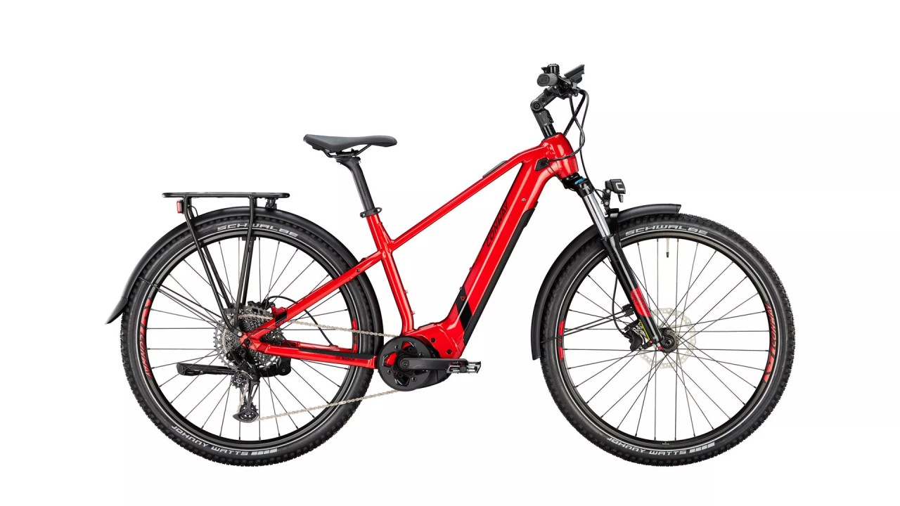 Conway Cairon C 3.0 625Wh red metallic / black metallic 2023 - MTB-Eléctrica Rígida