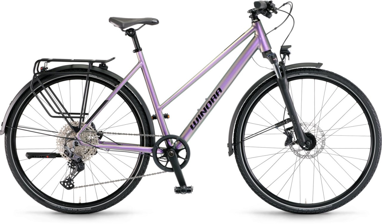 Winora Domingo 12 Pro Chameleon 2024 - Bicicleta Trekking Damas