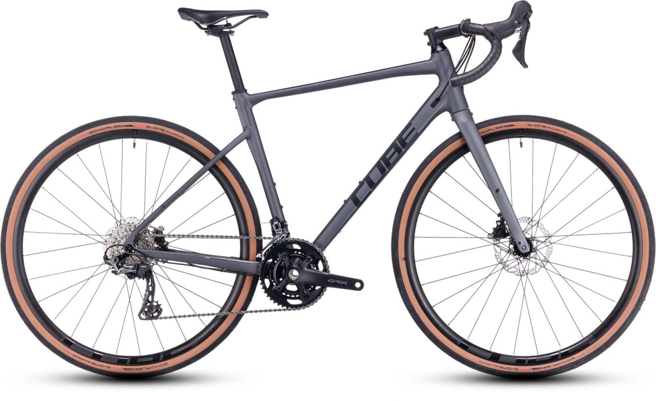 Cube Nuroad Race grey n black 2023 - Bicicleta de grava - defectos de pintura
