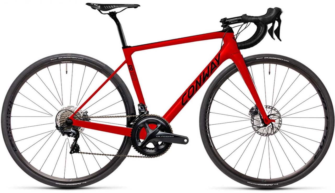 Conway RR 10.0 red metallic / black metallic 2022 - Bicicleta de Carrera Carbono Hombres