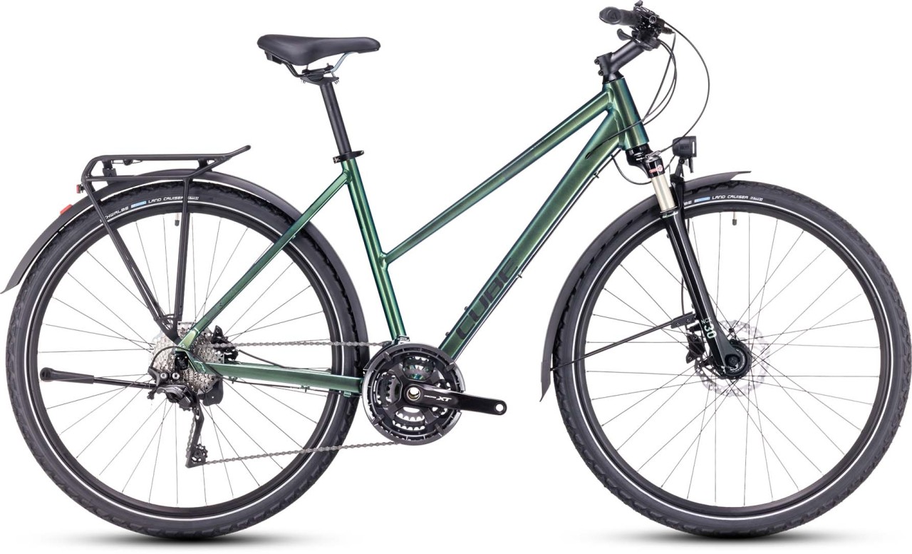 Cube Nature EXC Allroad verde n black 2023 - Bicicleta Cross Damas
