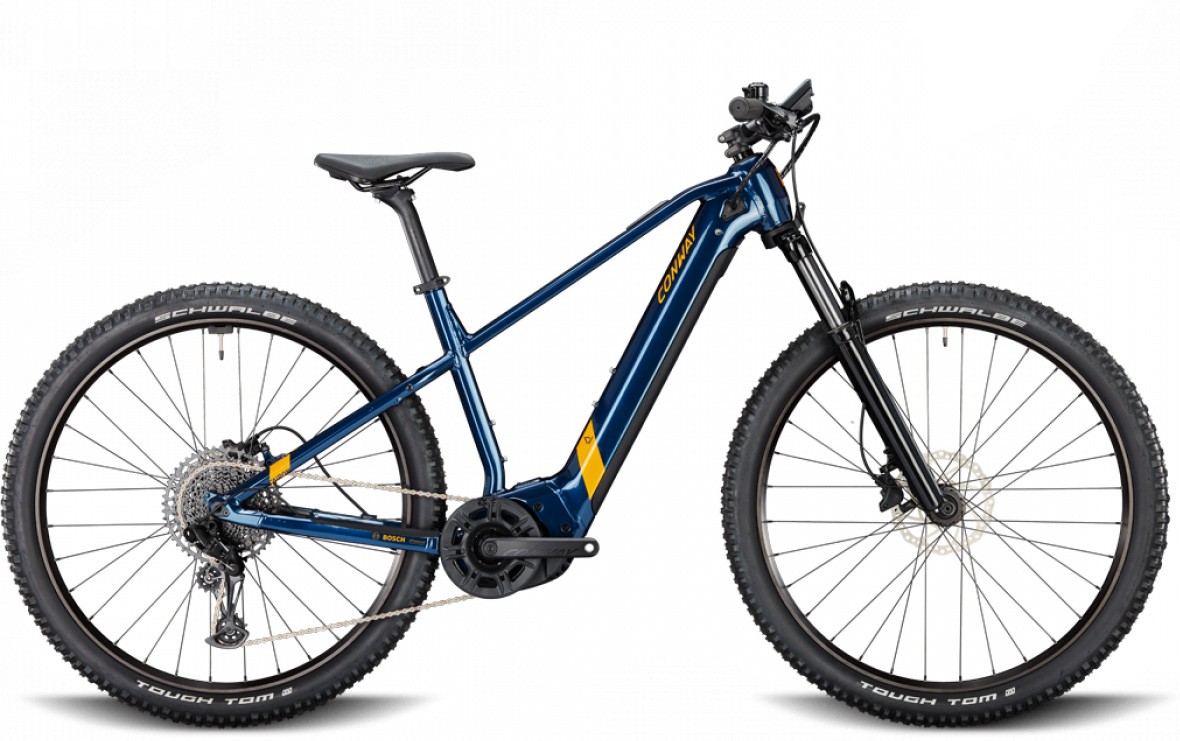 Conway Cairon S 4.0 750Wh blue metallic / orange metallic 2023 - MTB-Eléctrica Rígida