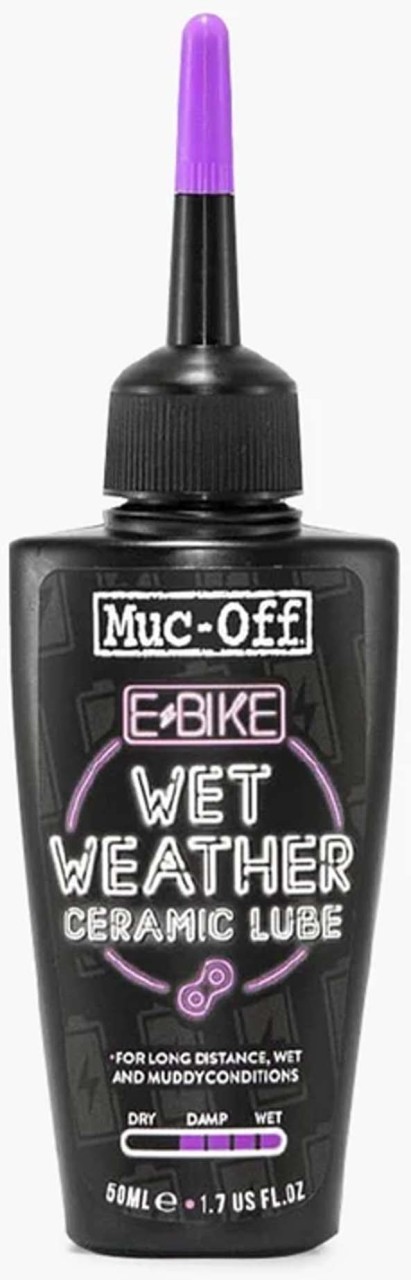 Muc-Off Lubricante para cadenas E-Bike Wet Weather 50 ml