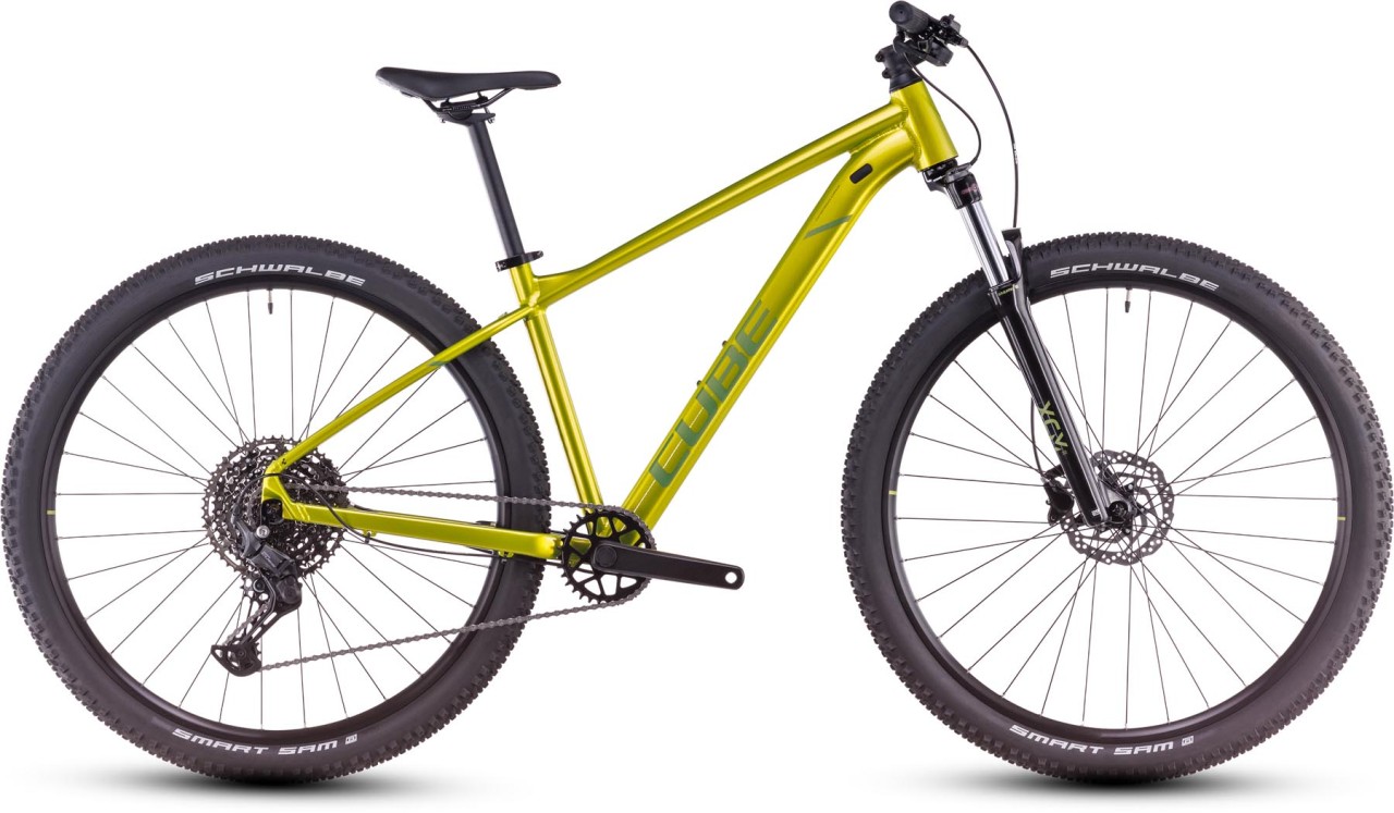 Cube Aim SLX flashlime n juniper 2025 - MTB Rígida