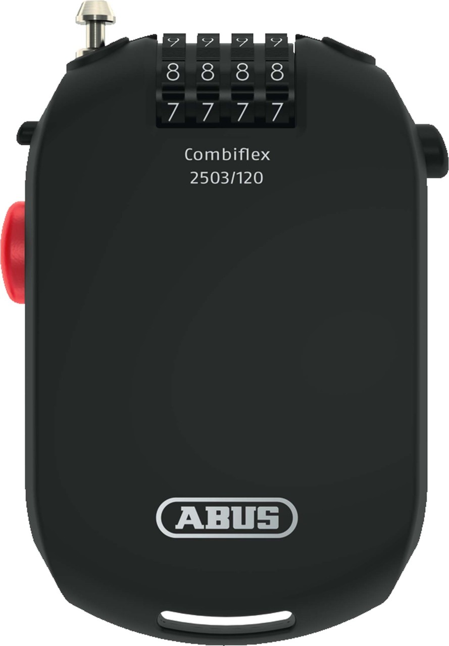 Abus especial seguridad Combiflex 2503/120 negro 120cm
