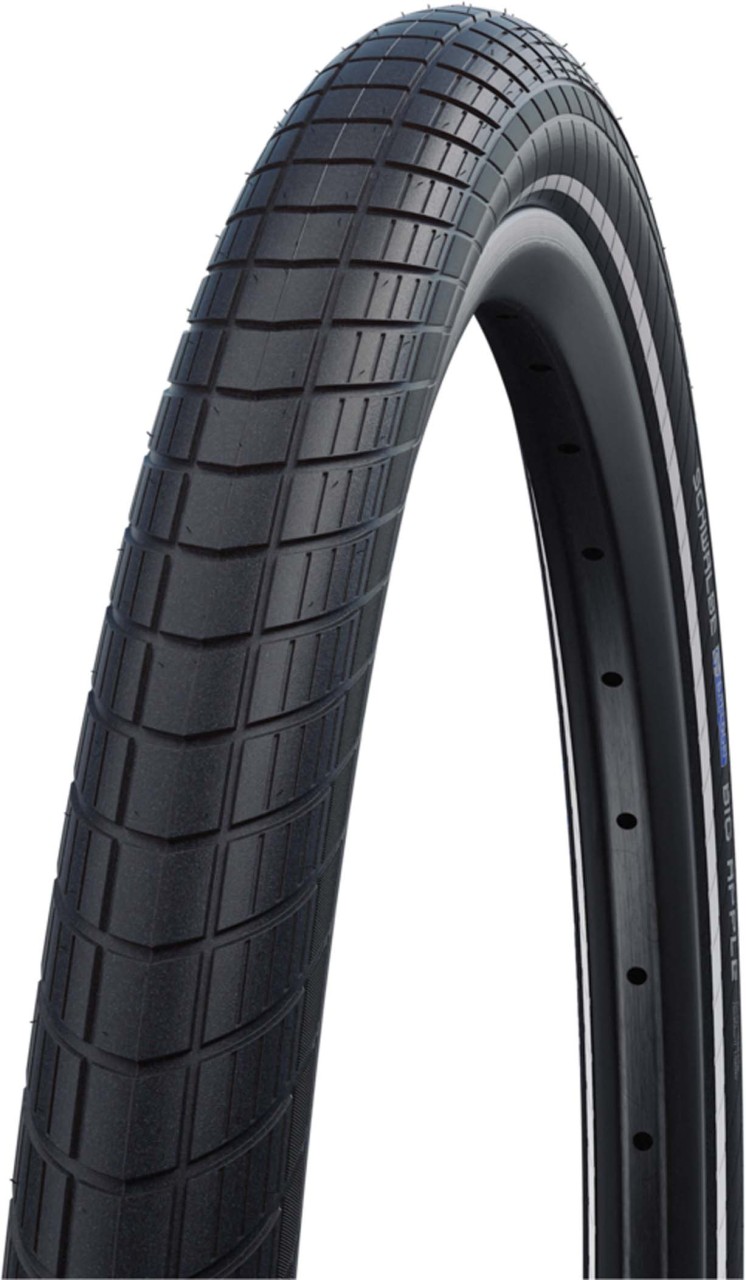 Schwalbe Neumático Big Apple 28x2.15" 55-622, Black-Reflex