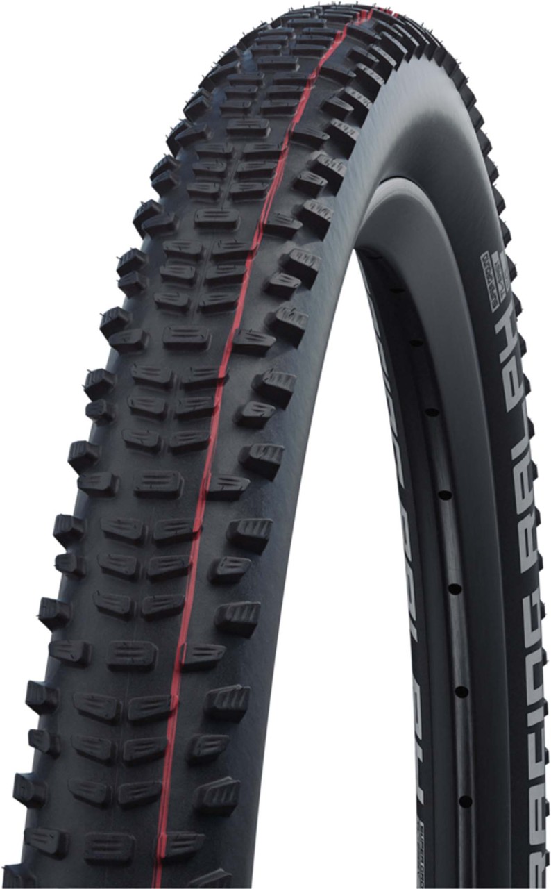 Schwalbe Neumáticos Racing Ralph 57-584, 27.5 x 2.25" FB SW EVO HS490, Negro