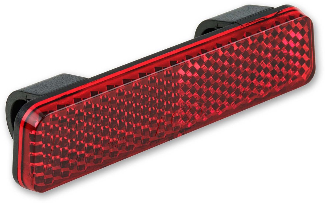 ACID Reflector para portaequipajes SLIM CLIP - rojo