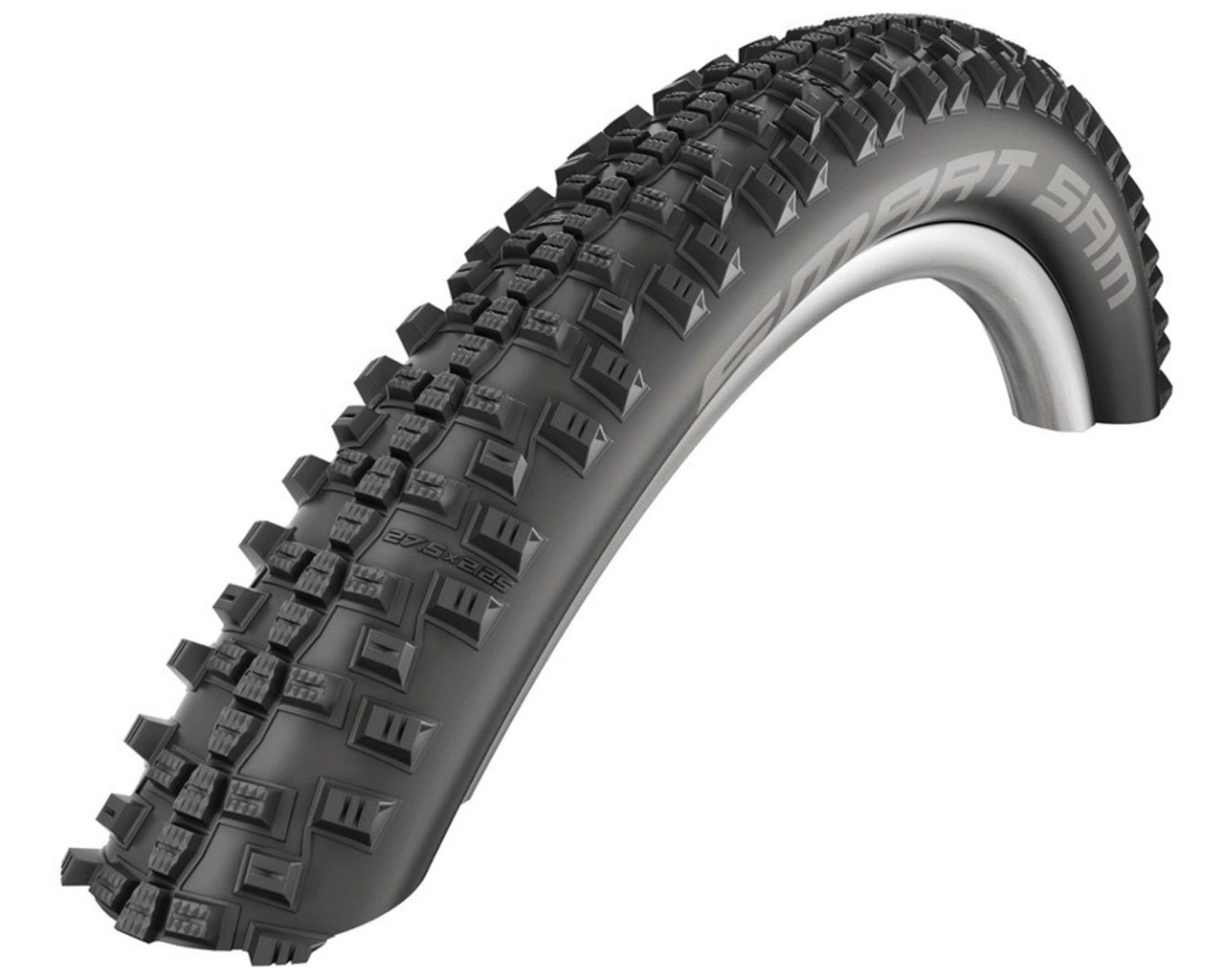 Schwalbe Neumáticos Smart Sam, 44-622, 28 x 1.65" Black-Reflex