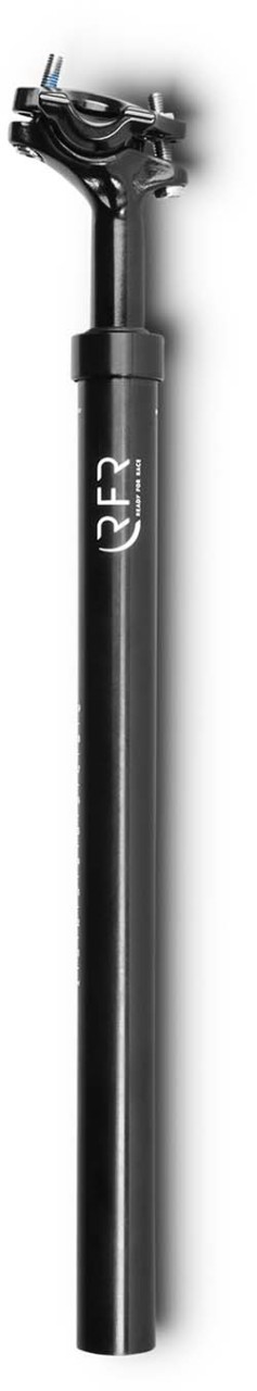 RFR tija de sillín con suspensión (80 - 120 kg) negro - 31,6 mm x 400 mm