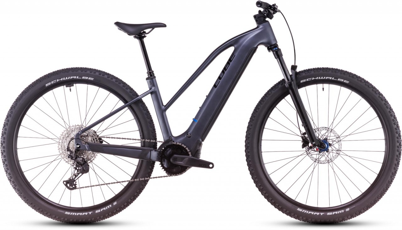 Cube Reaction Hybrid Pro 800 metallicgrey n black 2025 - MTB-Eléctrica Rígida Damas