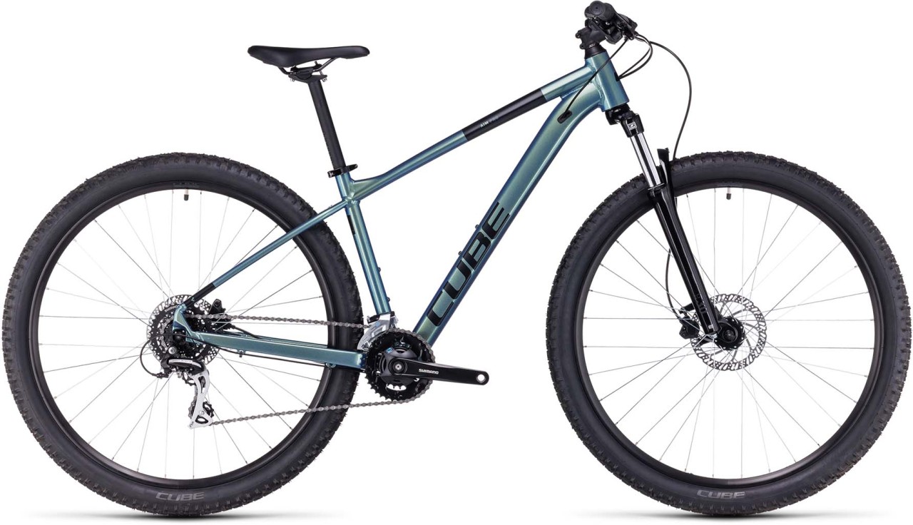 Cube Aim Pro shiftverde n black 2023 - MTB Rígida