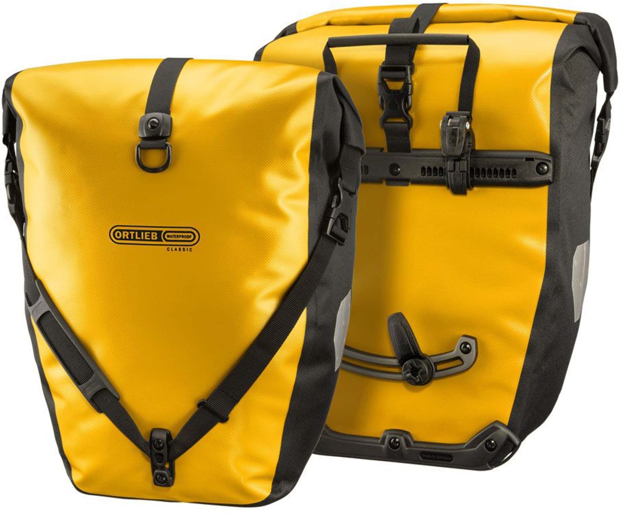 Ortlieb Bolsa Back-Roller Classic, amarillo-negro