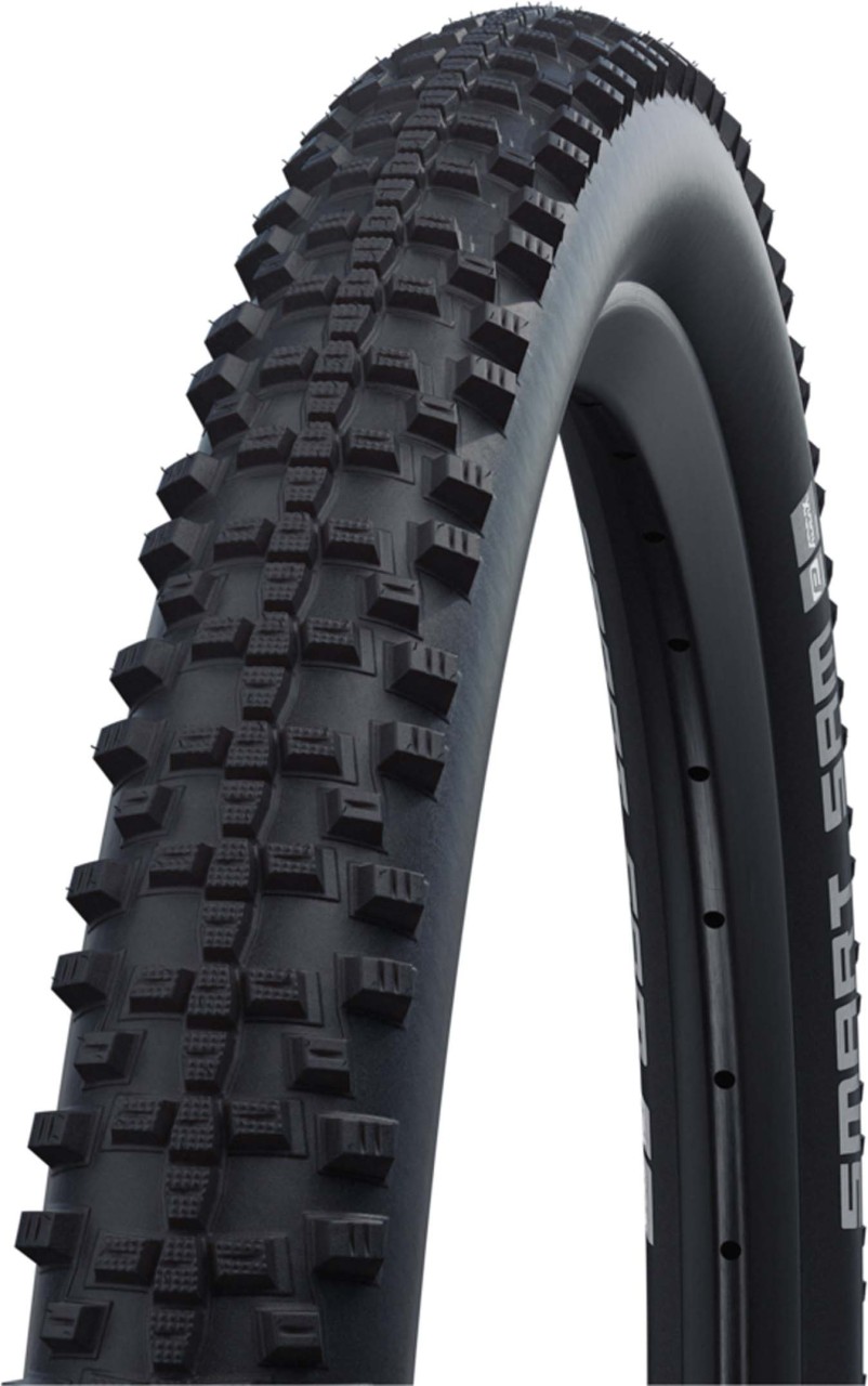 Schwalbe Neumáticos Smart Sam 54-584, 27.5x2.10" Addix B/B Perf, negro