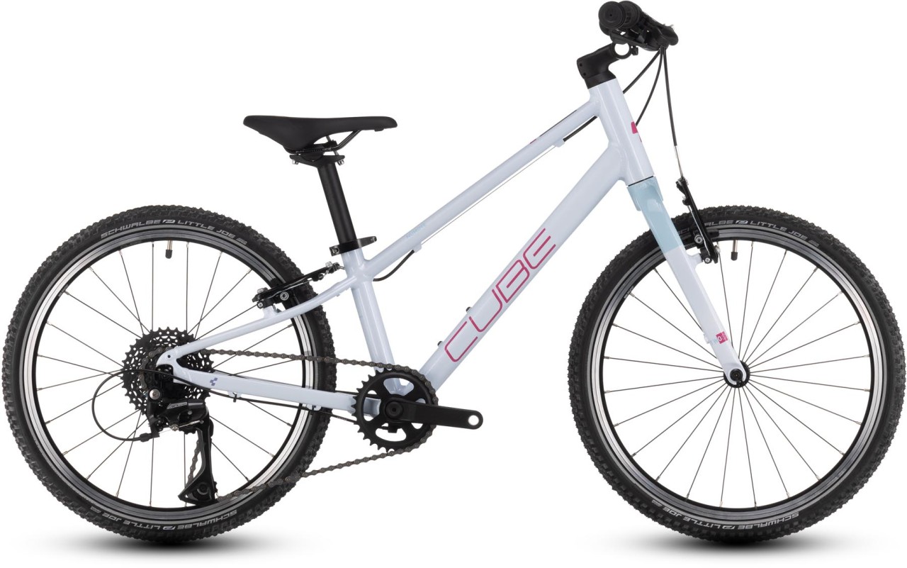 Cube Numove 200 flashwhite n pink 2024 - Bicicleta Niños 20 Pulgadas