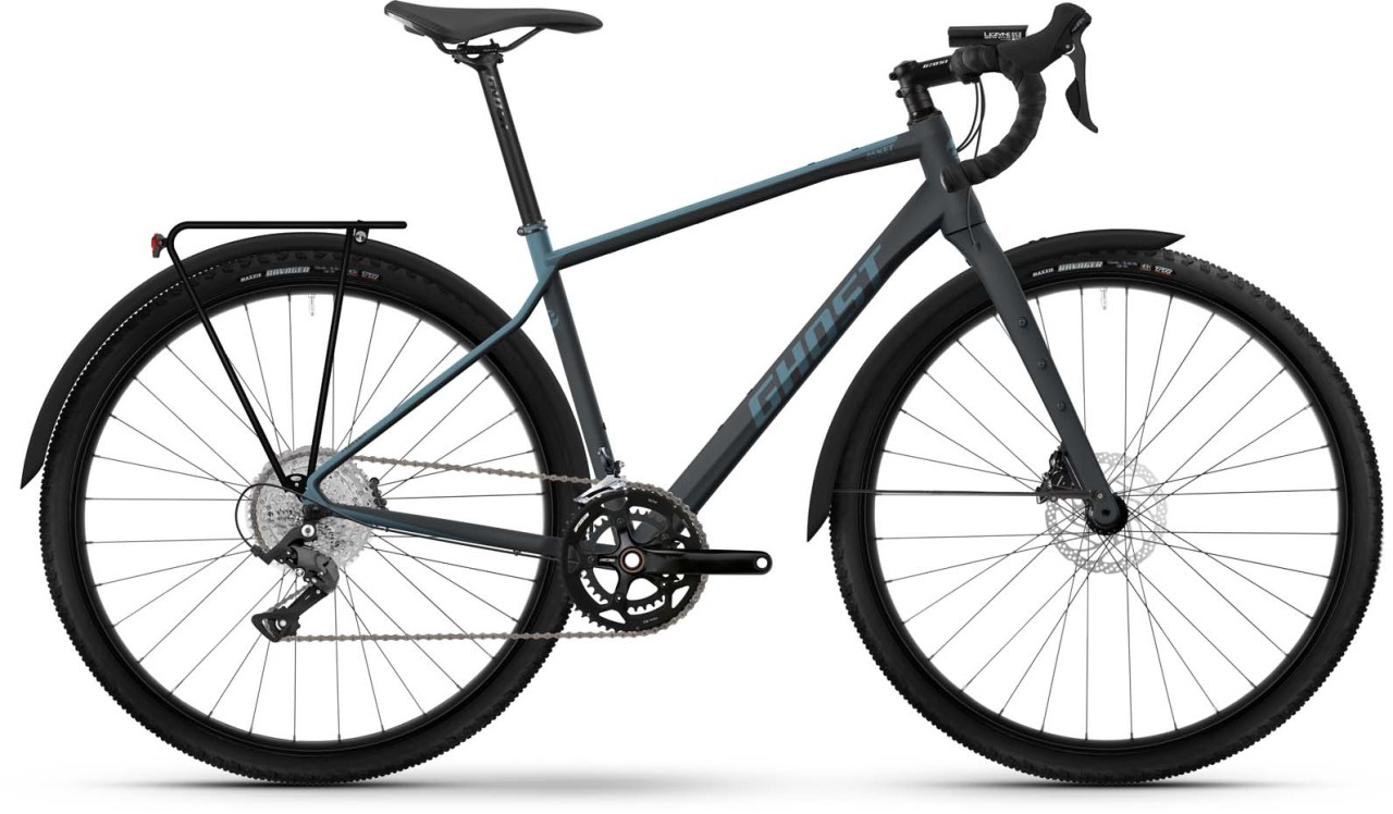 Ghost Asket EQ dark grey / shark blue 2023 - Bicicleta de grava
