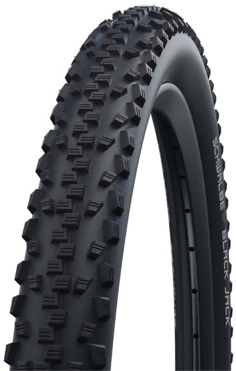 Schwalbe Neumático Black Jack HS407 wire, 26x2.25" 57-559 black-LiteSkin KG SBC