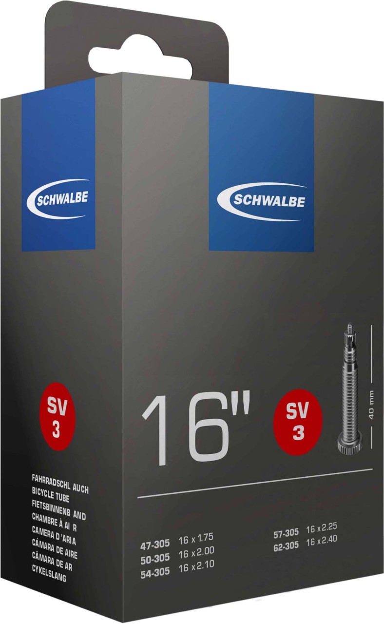 Schwalbe Manguera SV, nº 3 (16")