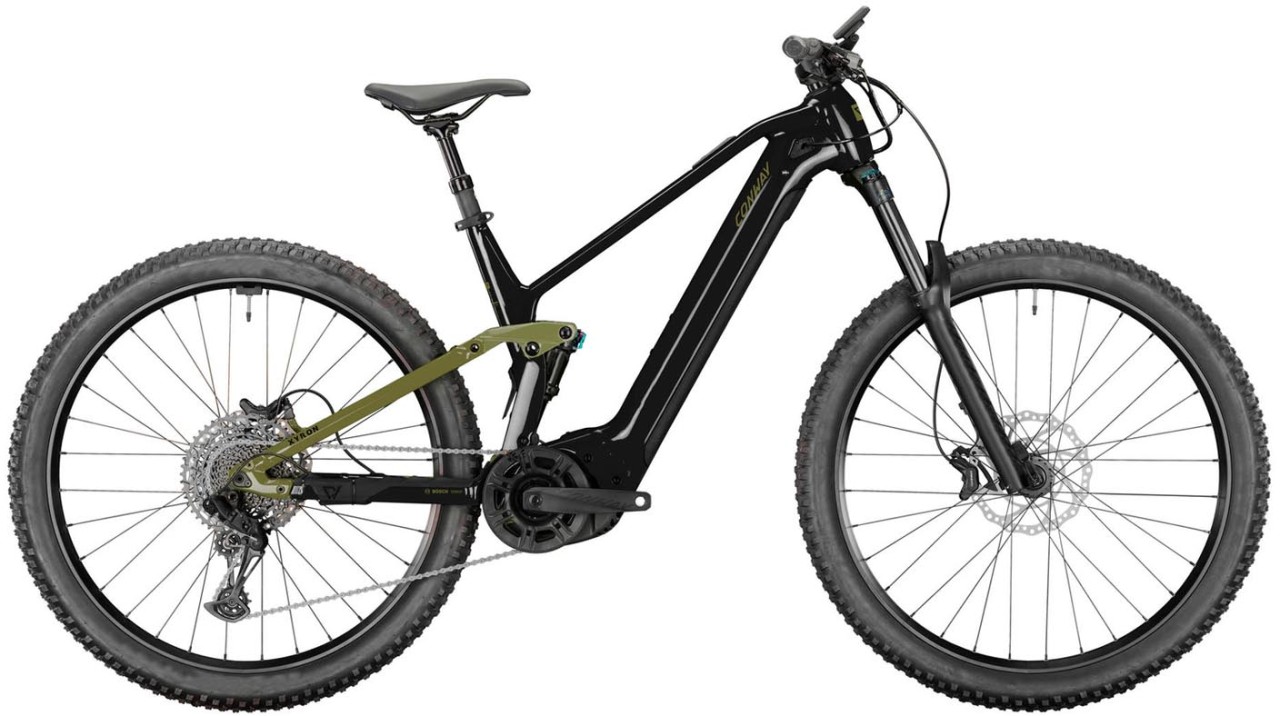 Conway Xyron S 5.0 Carbon 750Wh black / bronze 2025 - MTB-Eléctrica Doble Suspensión