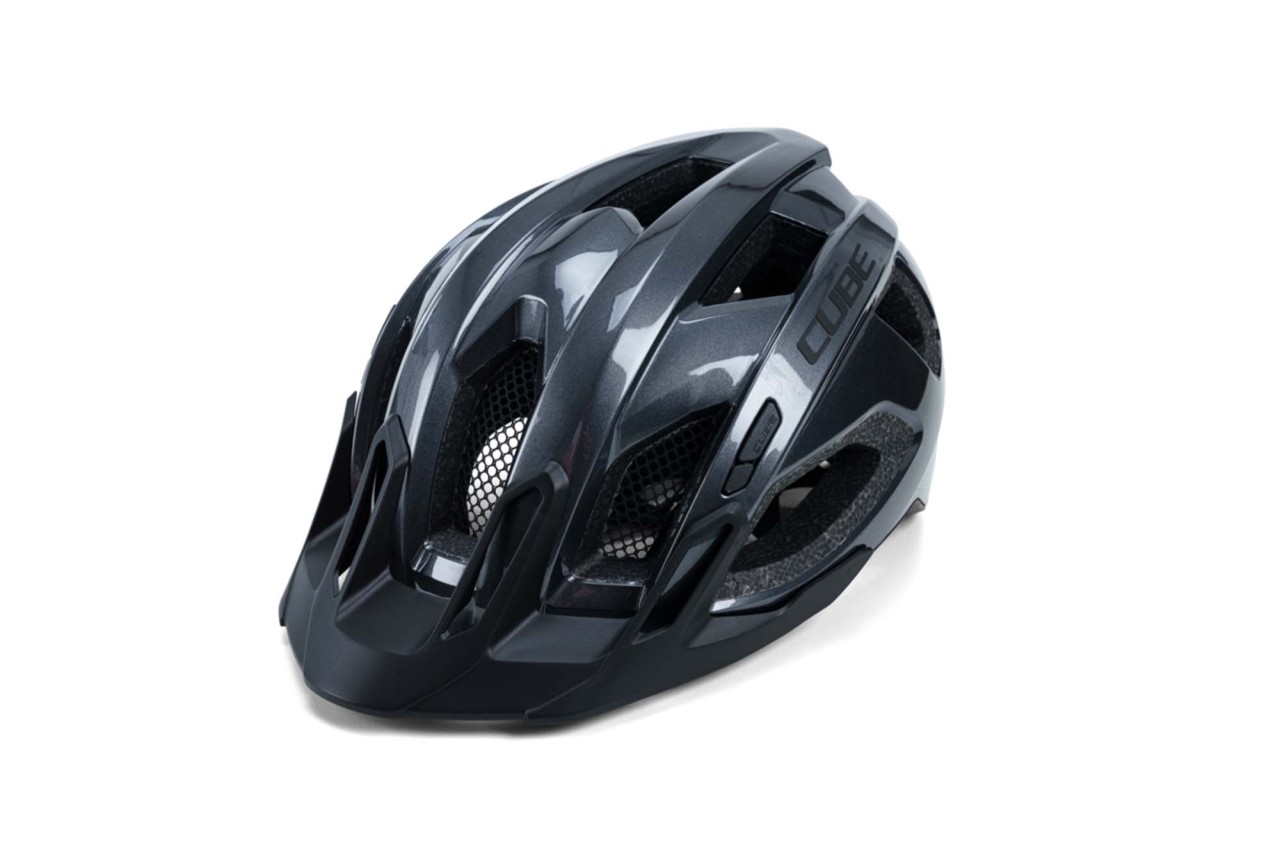 CUBE Casco QUEST - negro iridio brillante